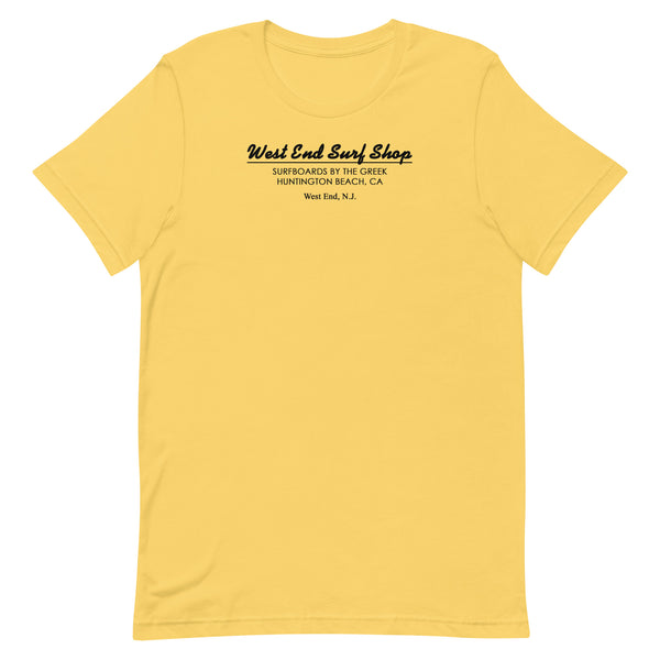 West End Surf Shop - WEST END - Unisex t-shirt