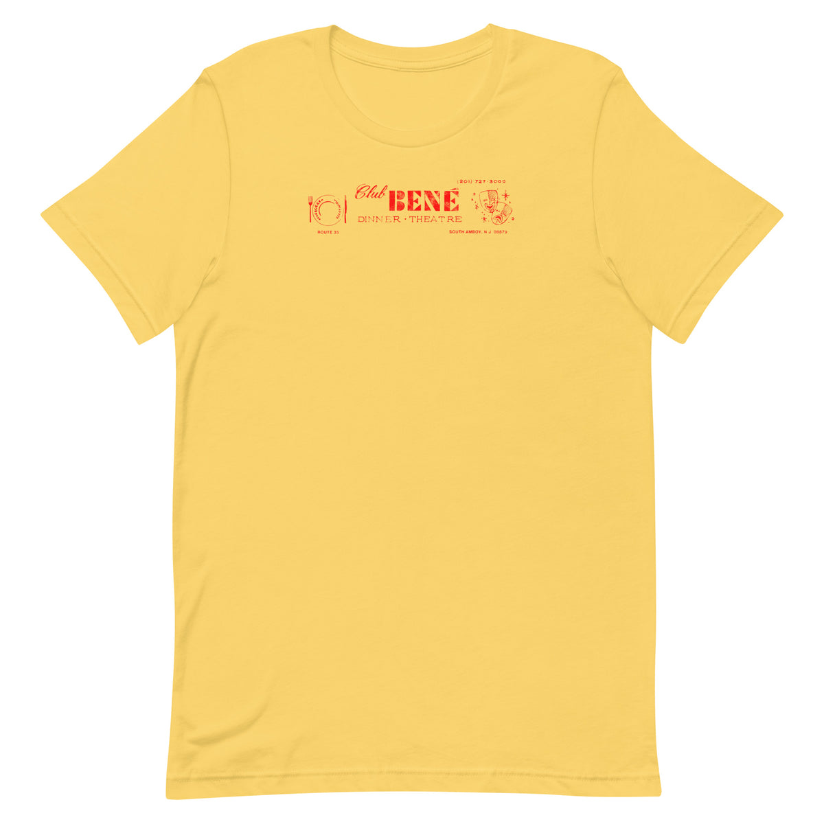 Club Bené - SOUTH AMBOY - Unisex t-shirt Yellow