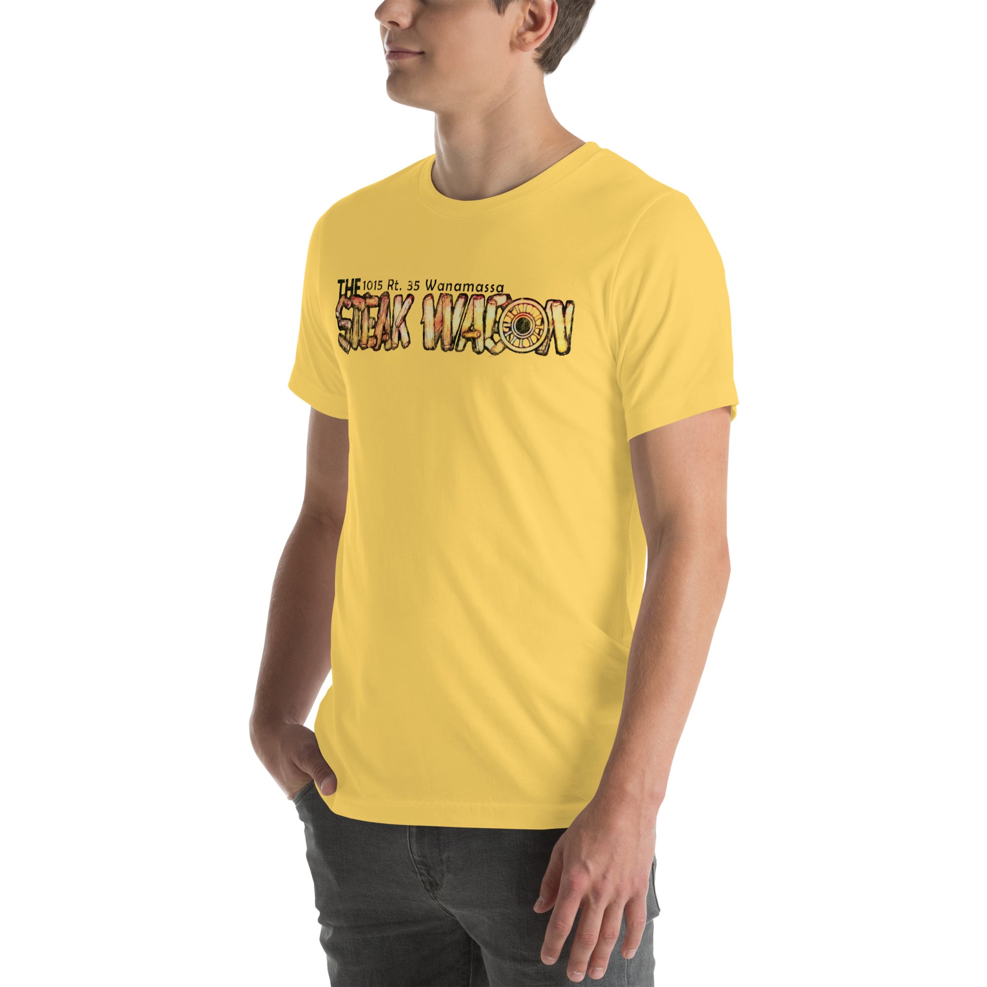 The Steak Wagon - WANAMASSA - Unisex t-shirt