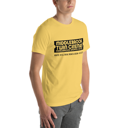 Middlebrook Twin Cinema - OCEAN - Unisex t-shirt