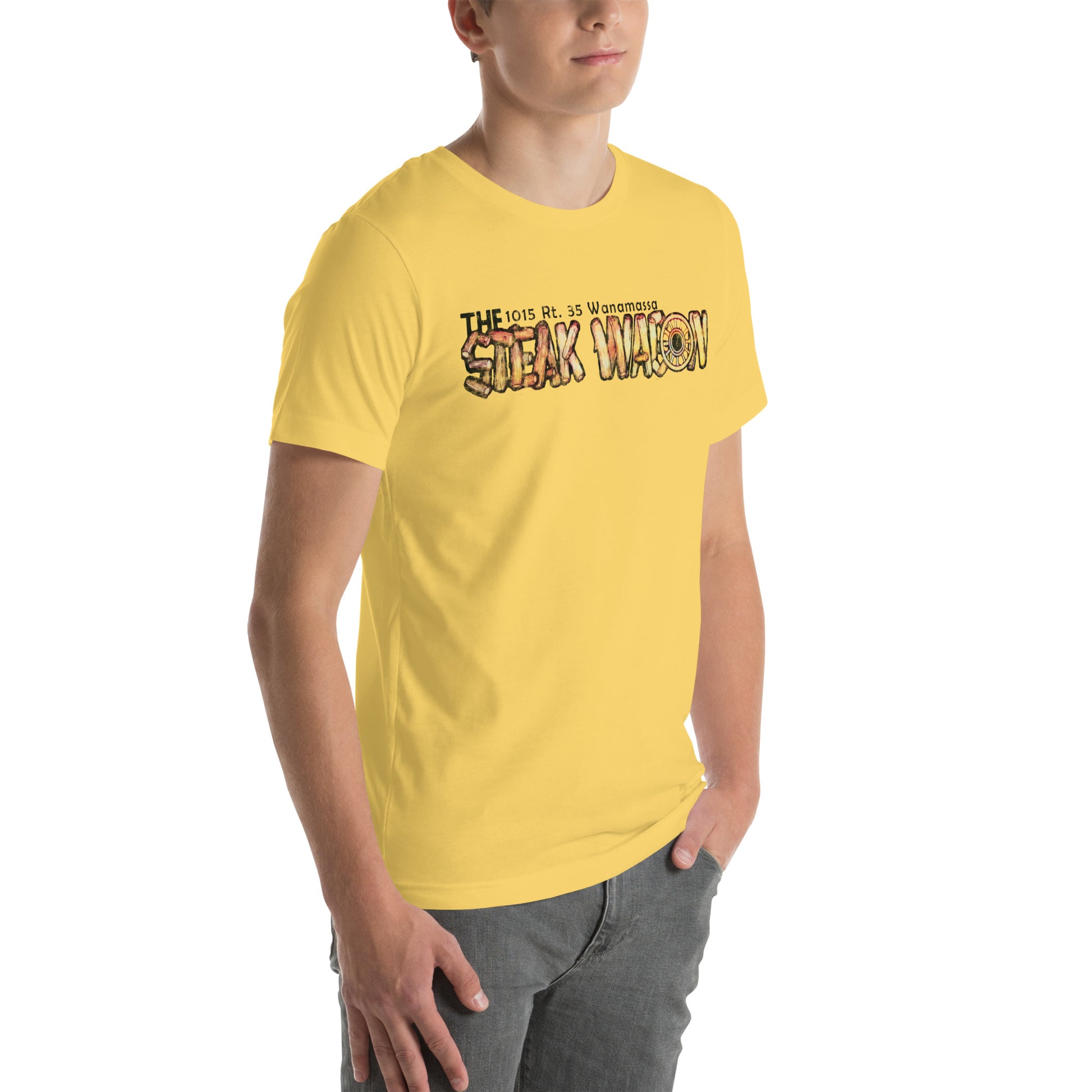 The Steak Wagon - WANAMASSA - Unisex t-shirt