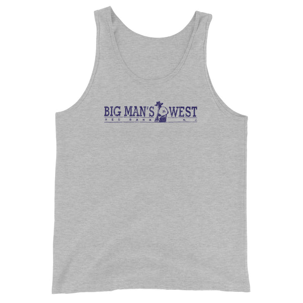 Big Man's West - RED BANK - Unisex Tank Top