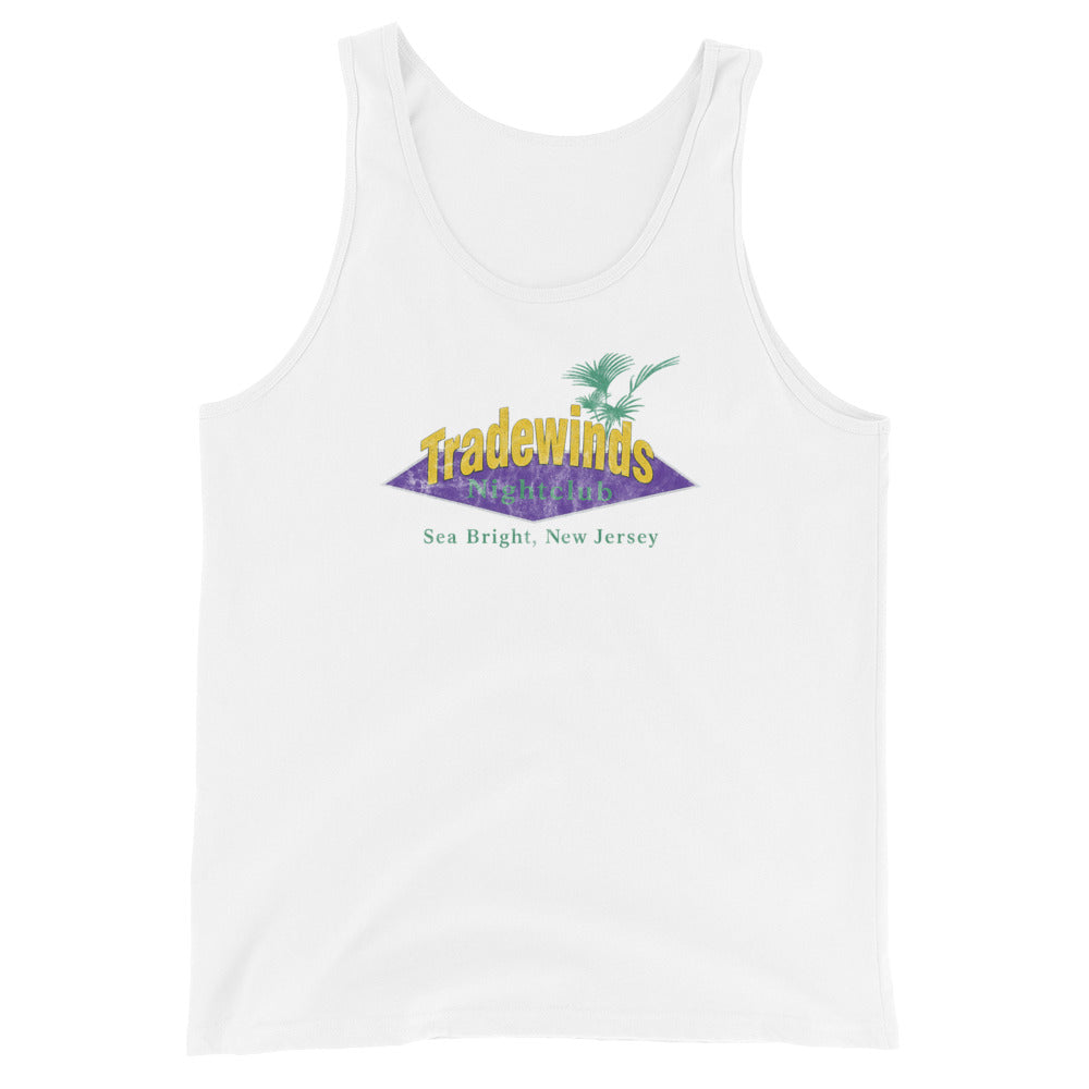 Tradewinds Nightclub - SEA BRIGHT - Unisex Tank Top White