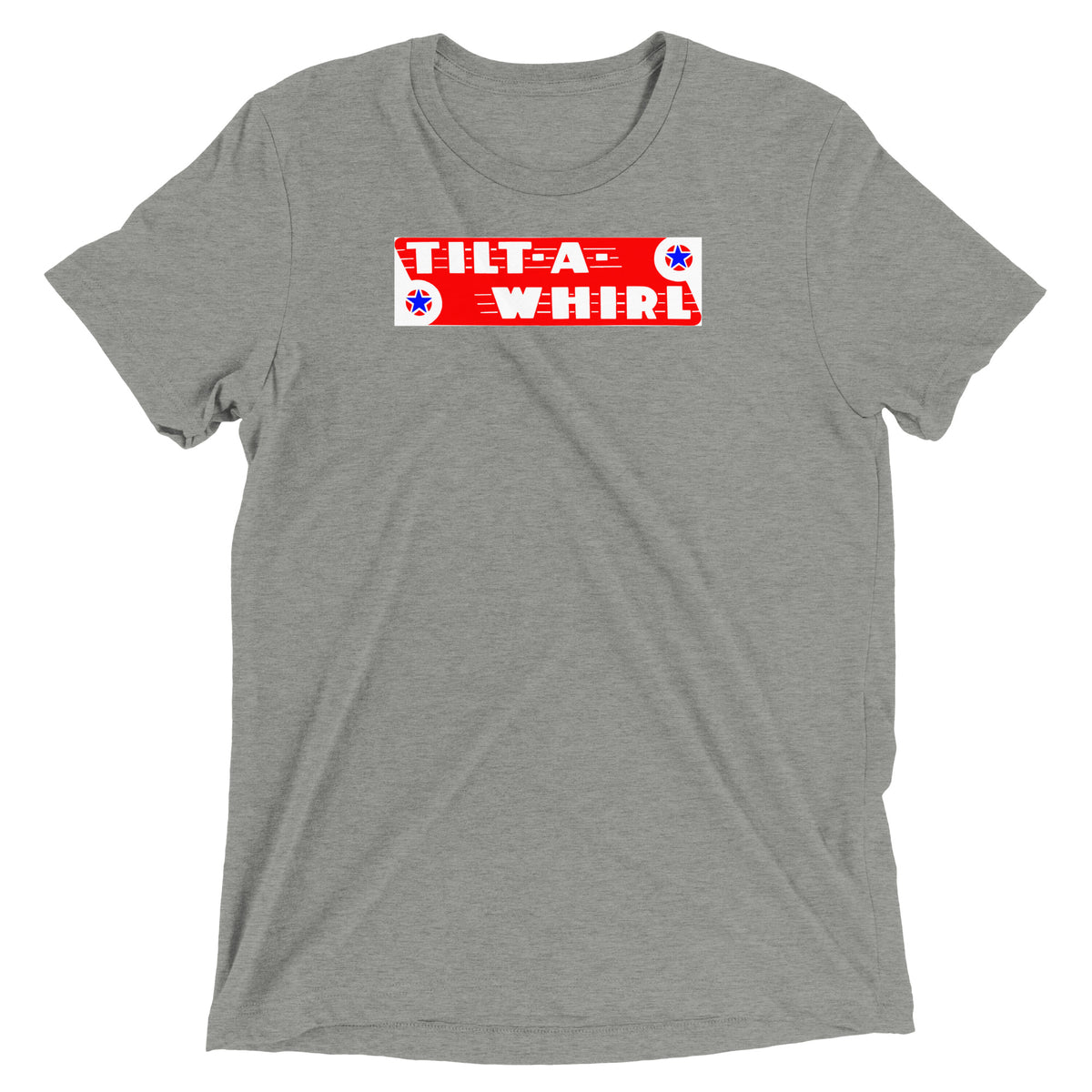 TILT-A-WHIRL - Short sleeve t-shirt Athletic Grey Triblend