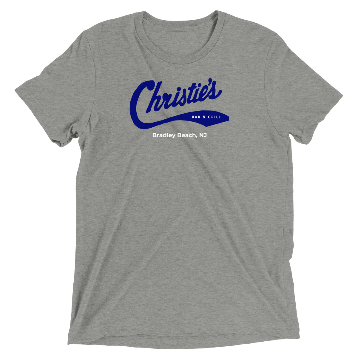 Christie's Bar & Grill - BRADLEY BEACH - Short sleeve t-shirt Athletic Grey Triblend