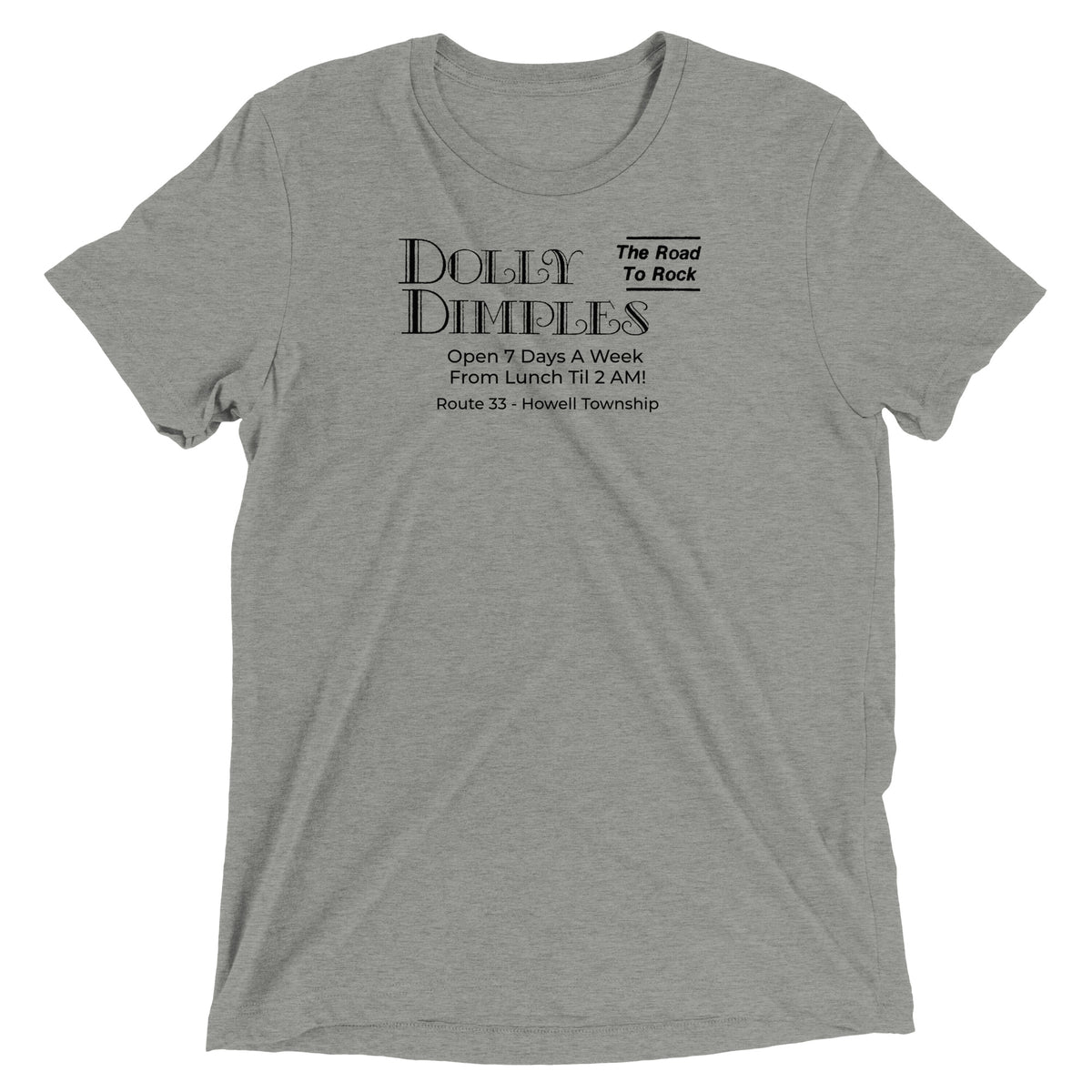 Dolly Dimples - HOWELL - Short sleeve t-shirt Athletic Grey Triblend