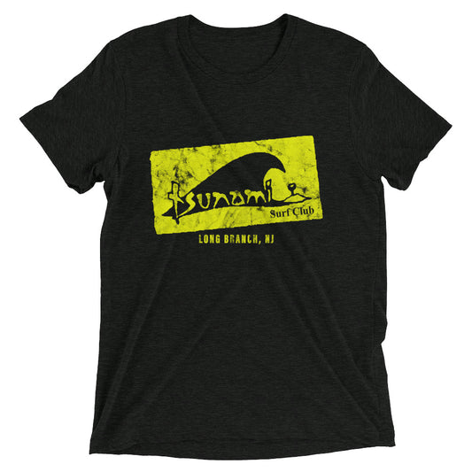 Tsunami Surf Club - LONG BRANCH - Short sleeve t-shirt Charcoal-Black Triblend