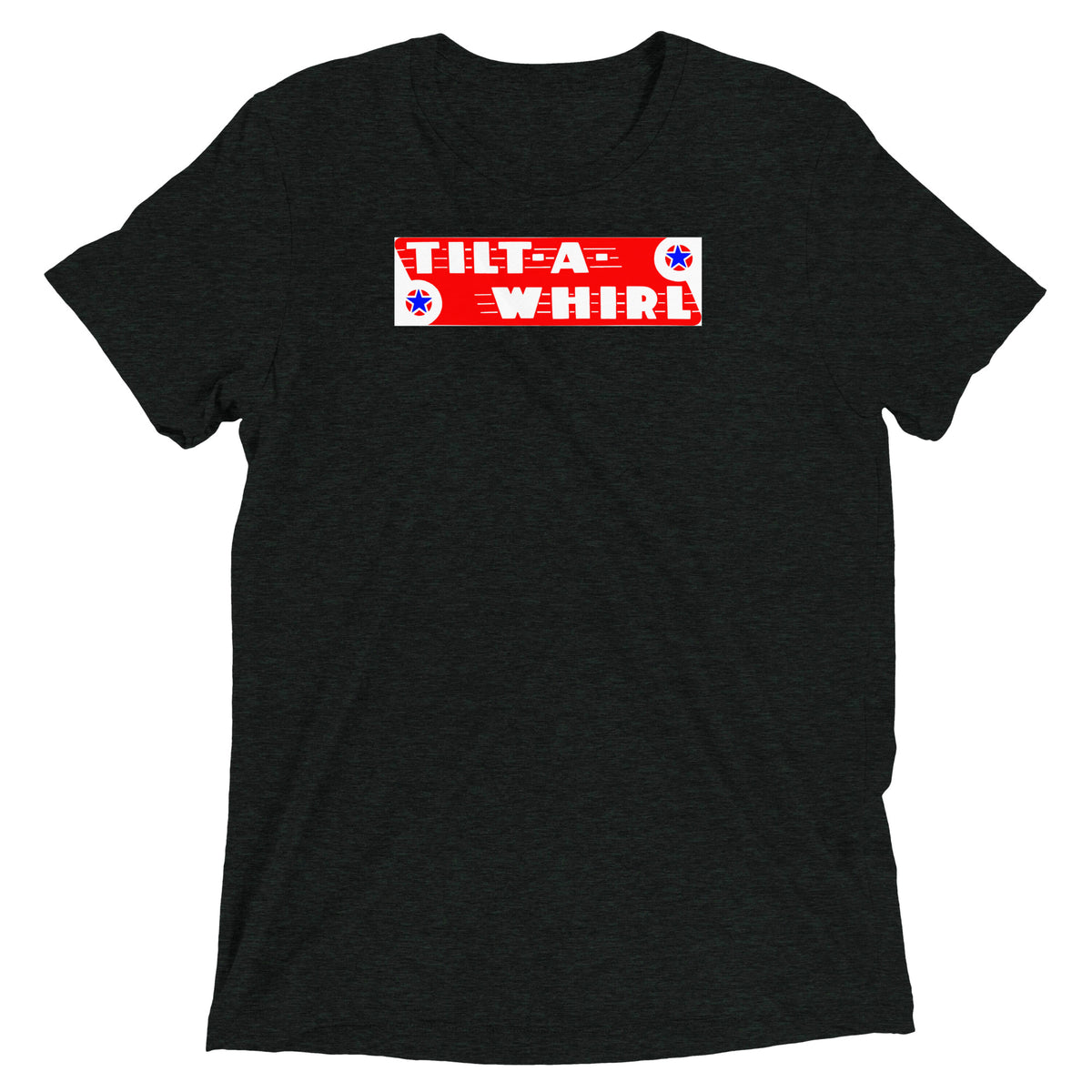 TILT-A-WHIRL - Short sleeve t-shirt Charcoal-Black Triblend
