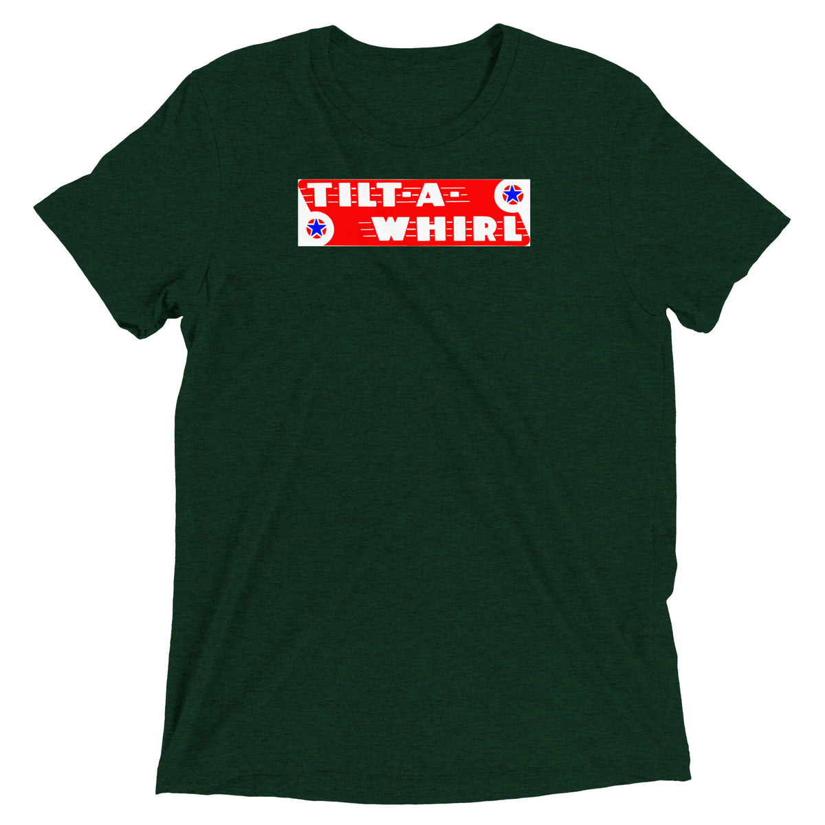 TILT-A-WHIRL - Short sleeve t-shirt Emerald Triblend