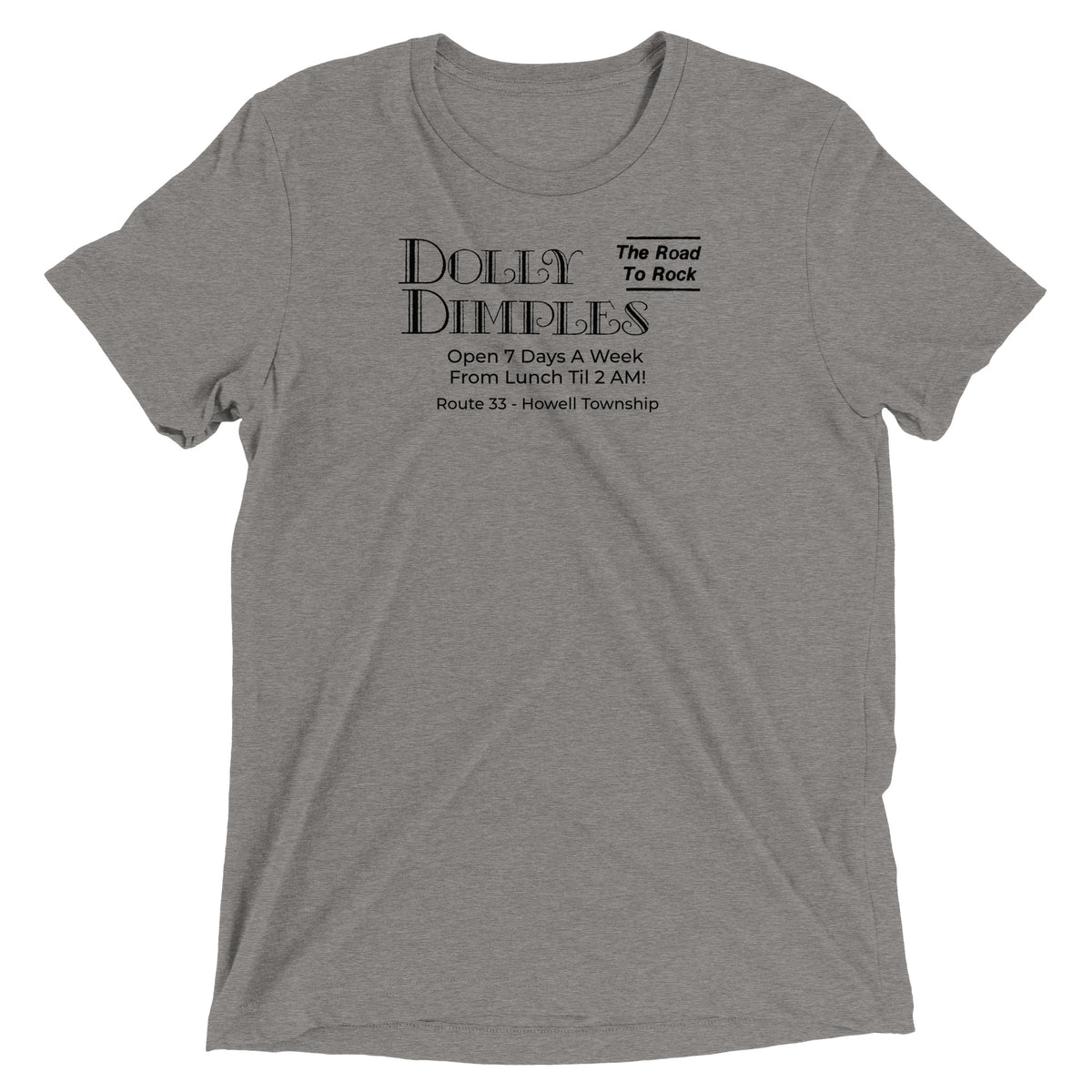 Dolly Dimples - HOWELL - Short sleeve t-shirt Grey Triblend