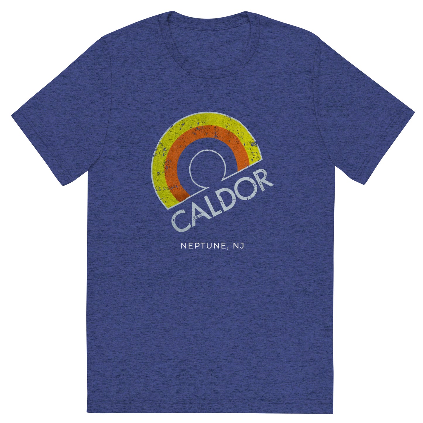 Caldor - NEPTUNE - Short sleeve t-shirt Navy Triblend
