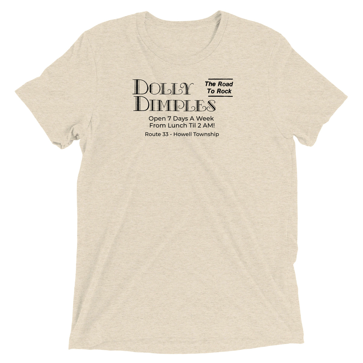 Dolly Dimples - HOWELL - Short sleeve t-shirt Oatmeal Triblend