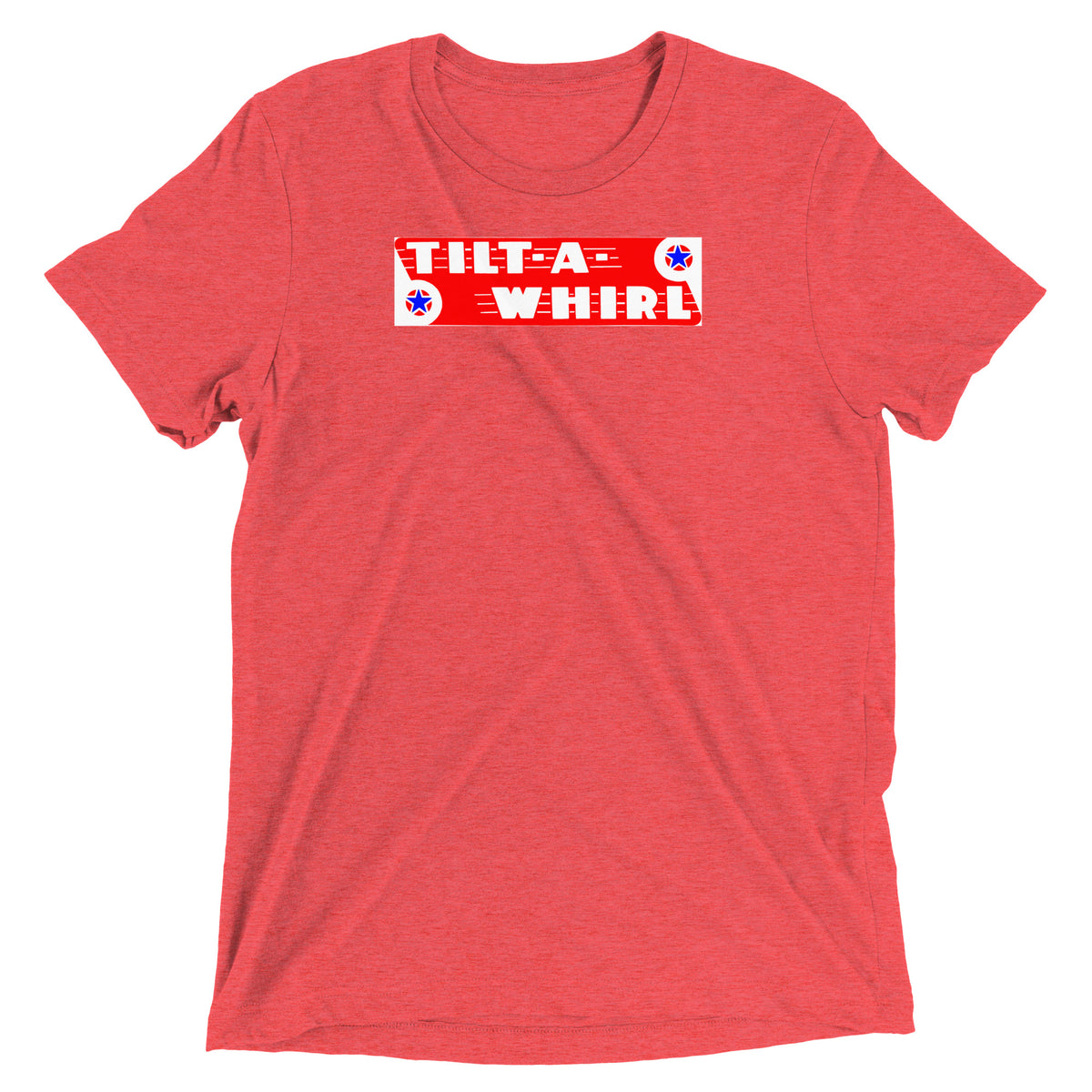 TILT-A-WHIRL - Short sleeve t-shirt Red Triblend