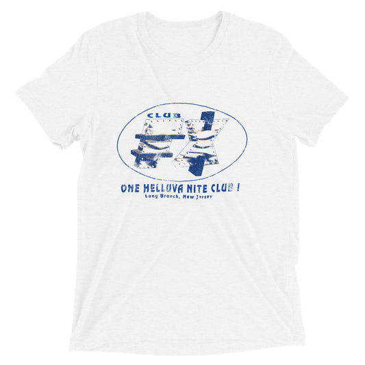 Club FX - LONG BRANCH - Short sleeve t-shirt Solid White Triblend