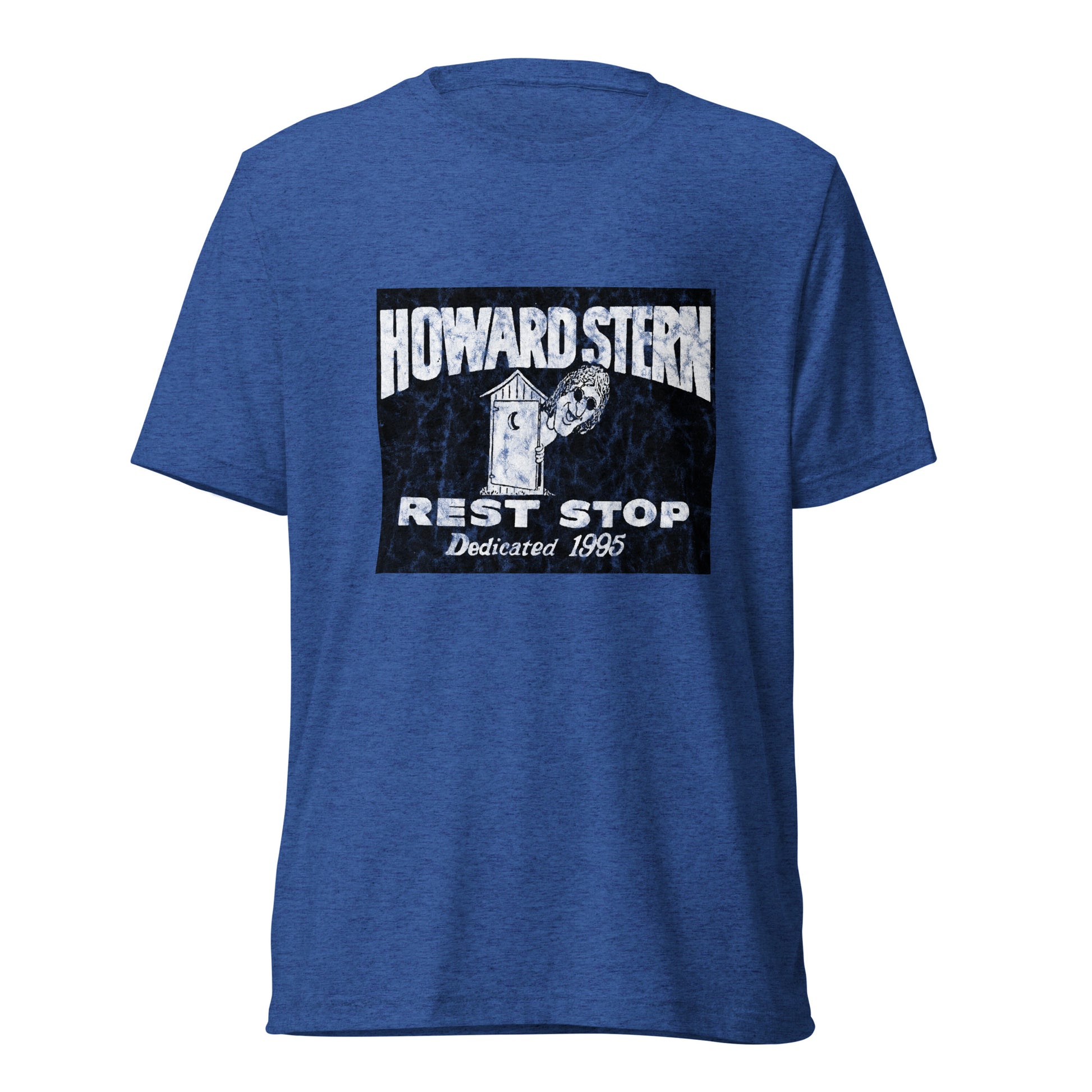 Howard Stern Rest Stop - SPRINGFIELD TOWNSHIP - Short sleeve t-shirt True Royal Triblend
