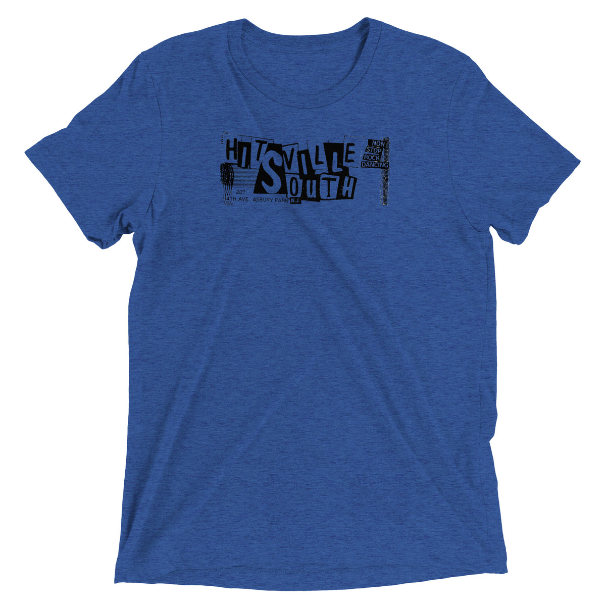 Hitsville South - ASBURY PARK - Short sleeve t-shirt True Royal Triblend