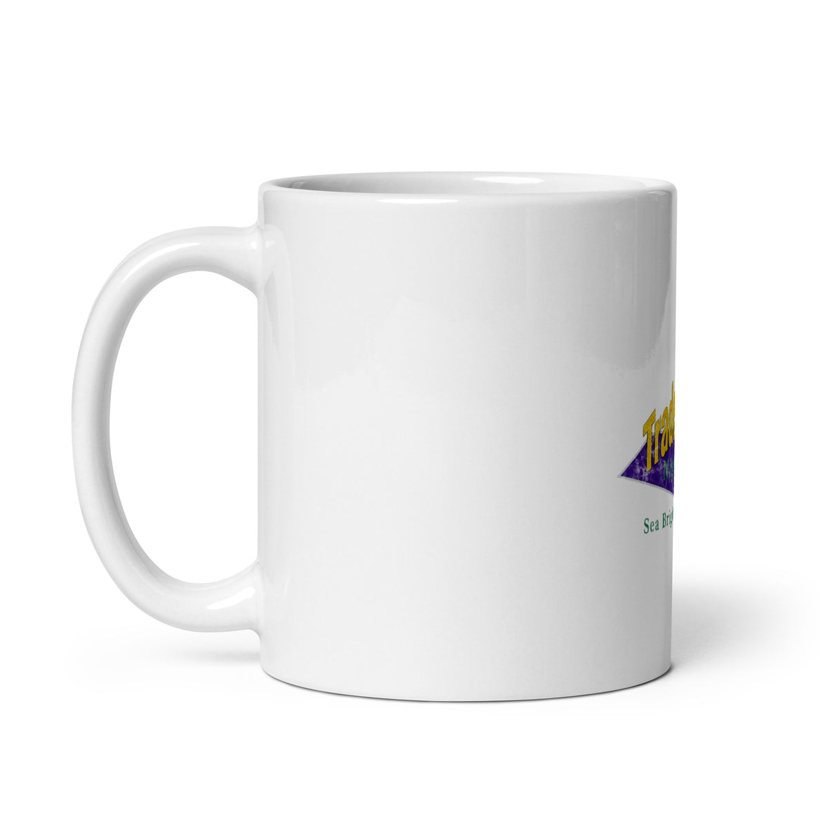 Tradewinds Nightclub - SEA BRIGHT - White Glossy Mug