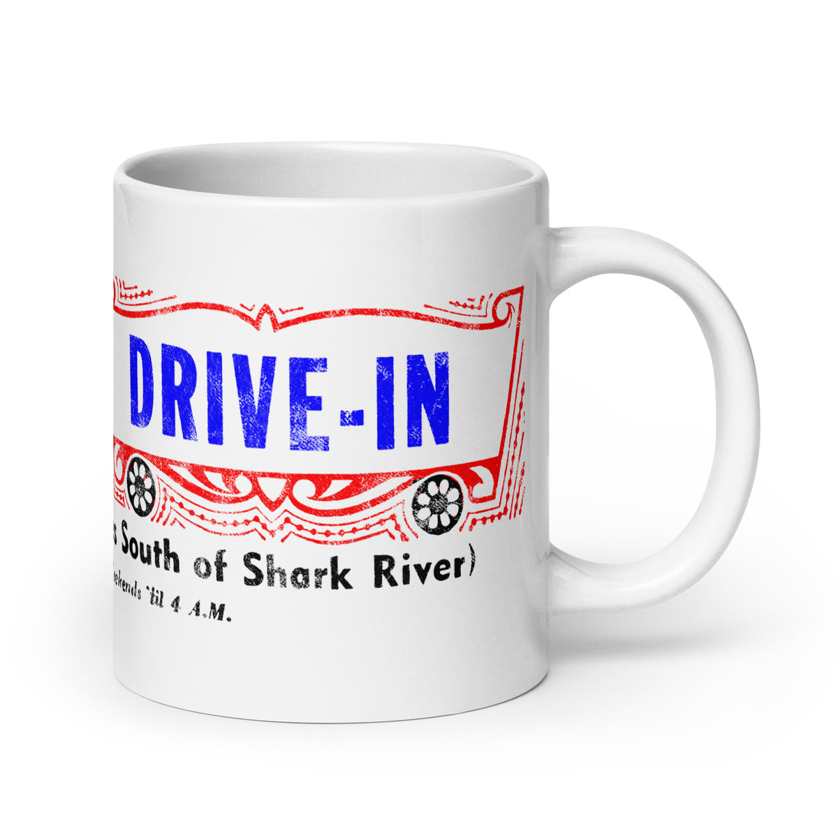 The Circus Drive-In - WALL - White Glossy Mug