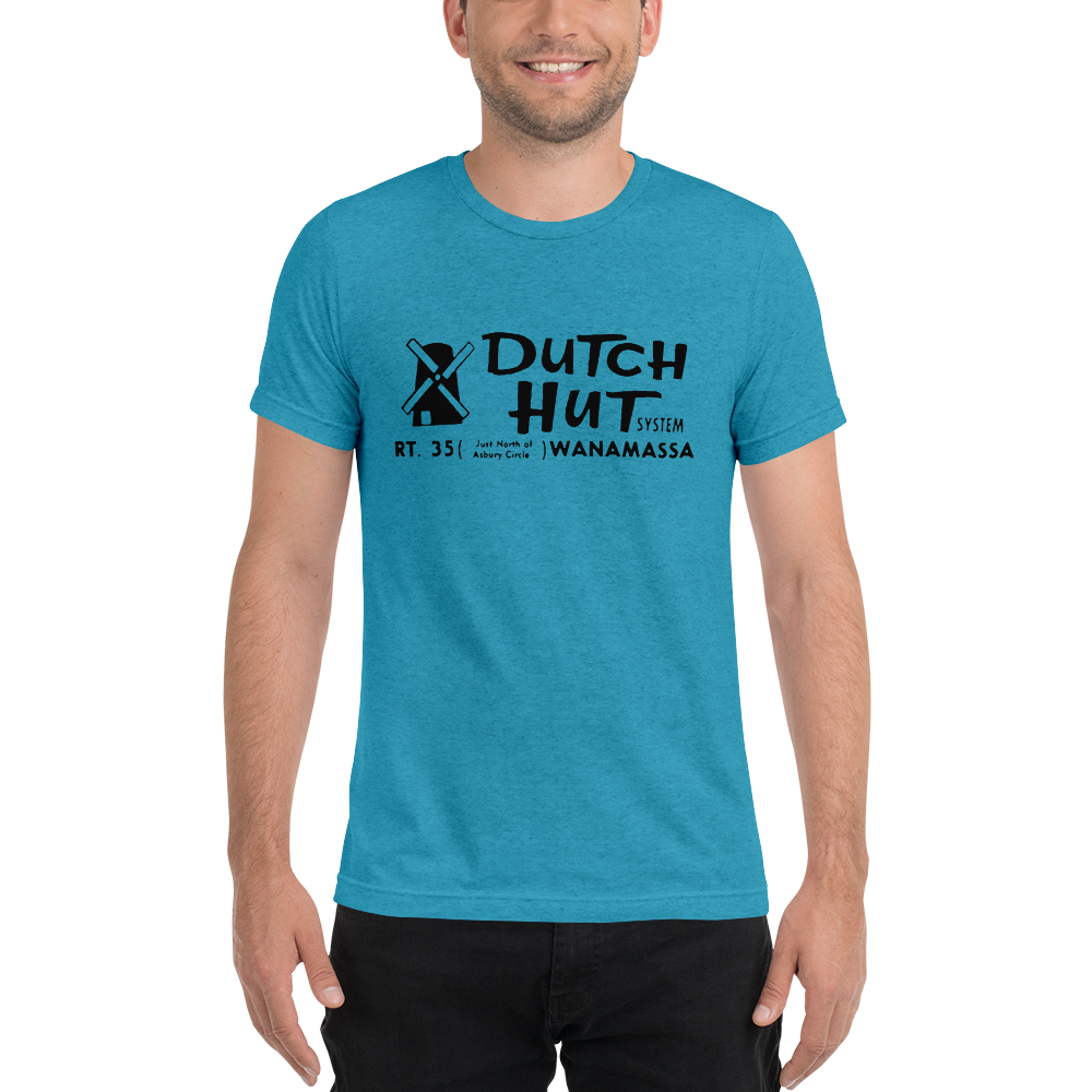 Dutch Hut - WANAMASSA - Short sleeve t-shirt Aqua Triblend