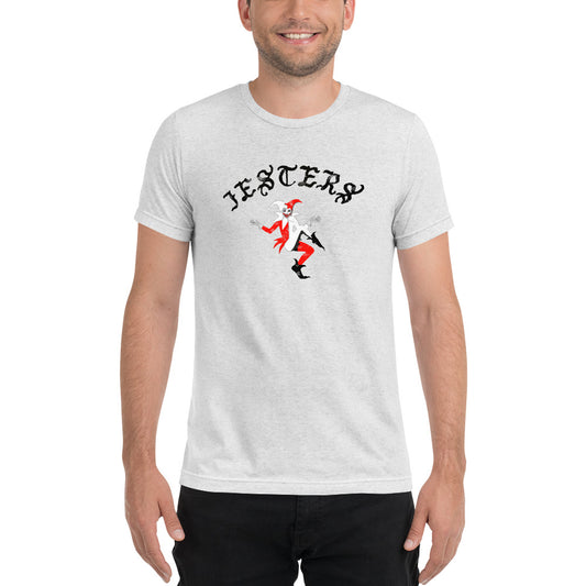 Jesters - APHS / OTHS - Short sleeve t-shirt White Fleck Triblend