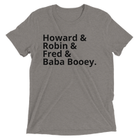 Howard &amp; Robin &amp; Fred &amp; Baba Booey - Camiseta de manga corta