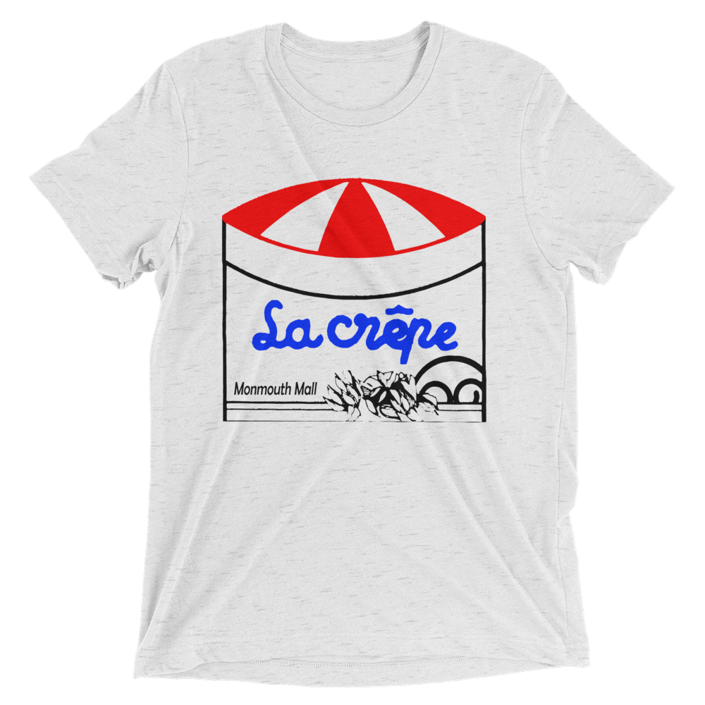 La crepe - MONMOUTH MALL - Short sleeve t-shirt White Fleck Triblend