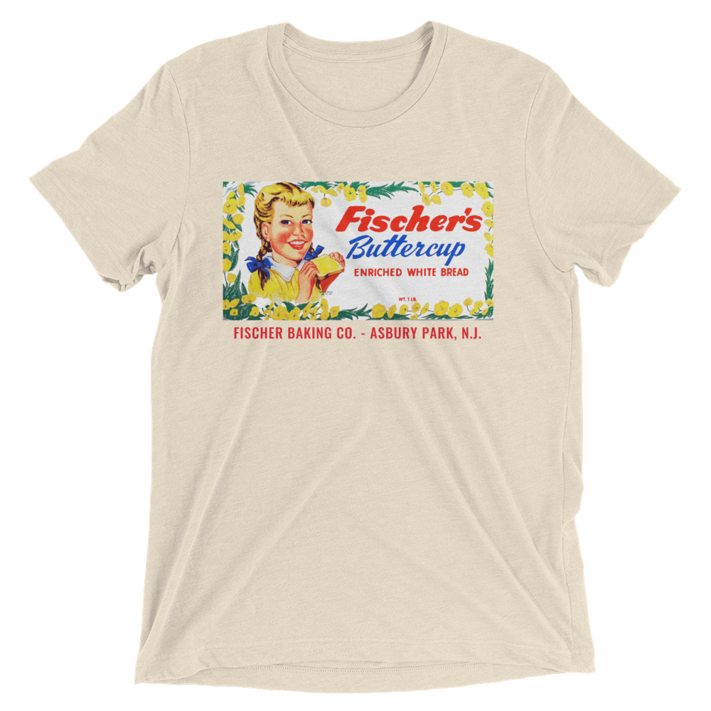 Fischer's Baking Co. - ASBURY PARK - Short sleeve t-shirt Oatmeal Triblend