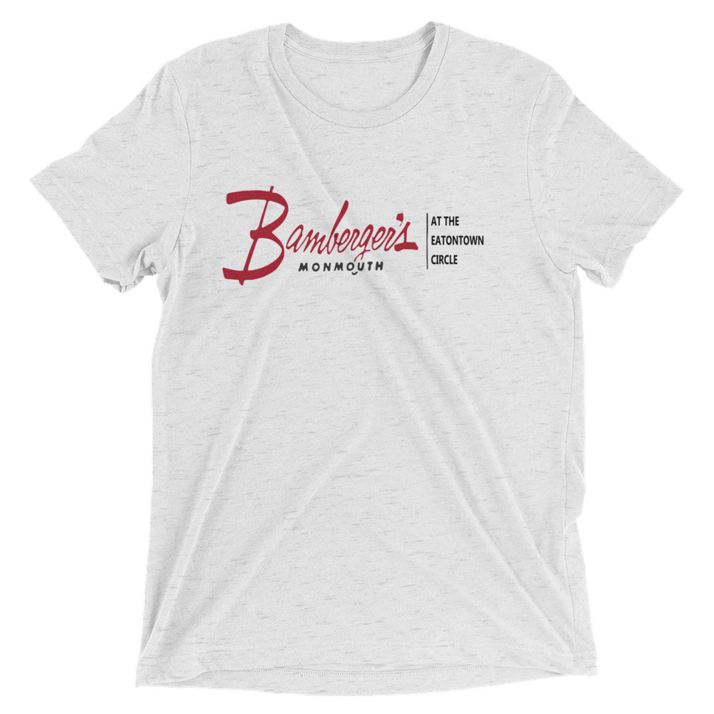 Bamberger's - EATONTOWN - Short sleeve t-shirt White Fleck Triblend