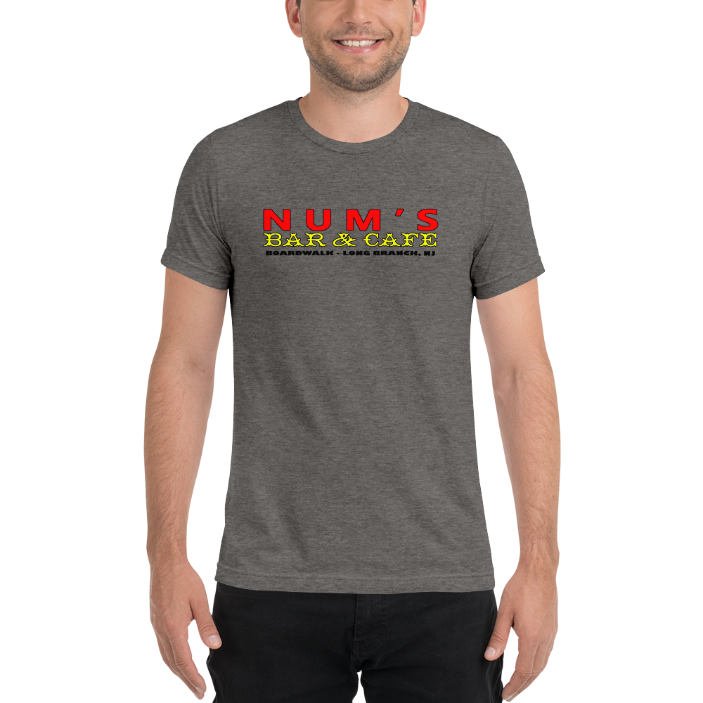 Num's Bar & Cafe - LONG BRANCH - Short sleeve t-shirt Grey Triblend