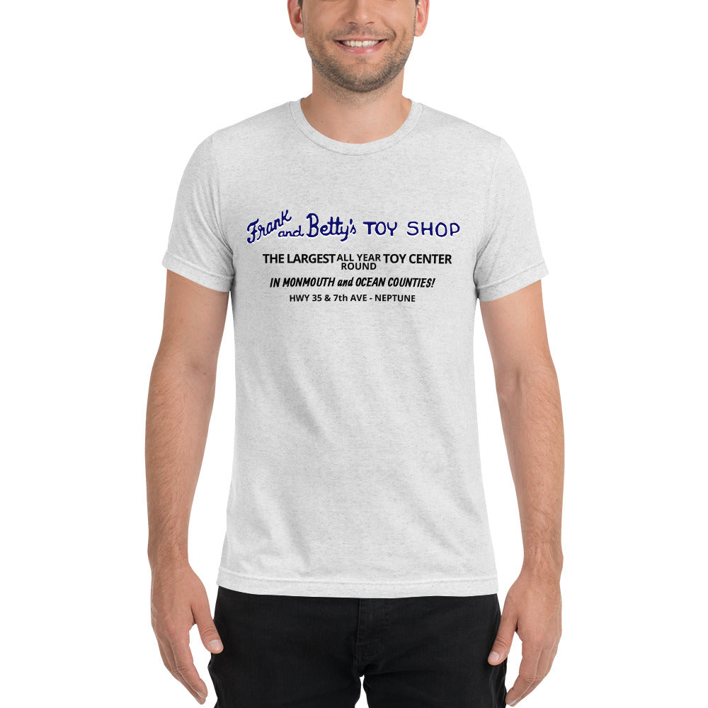 Frank and Betty's Toy Shop - NEPTUNE - Short sleeve t-shirt White Fleck Triblend