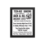 Jack &amp; Jill Amusement Center - POINT PLEASANT BEACH - Poster incorniciato