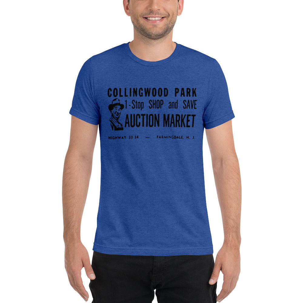 Collingwood Auction - FARMINGDALE - Short sleeve t-shirt True Royal Triblend