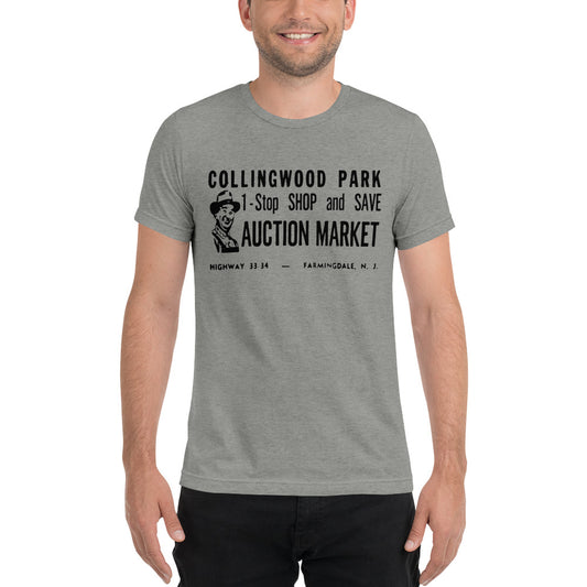 Collingwood Auction - FARMINGDALE - Short sleeve t-shirt Athletic Grey Triblend