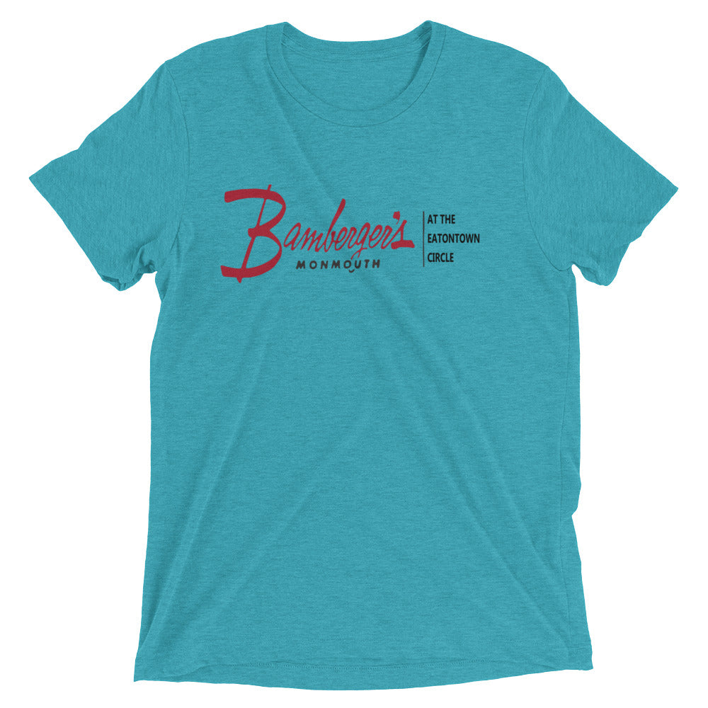 Bamberger's - EATONTOWN - Short sleeve t-shirt Teal Triblend