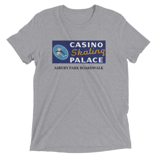 Casino Skating Palace - ASBURY PARK - Short sleeve t-shirt Athletic Grey Triblend