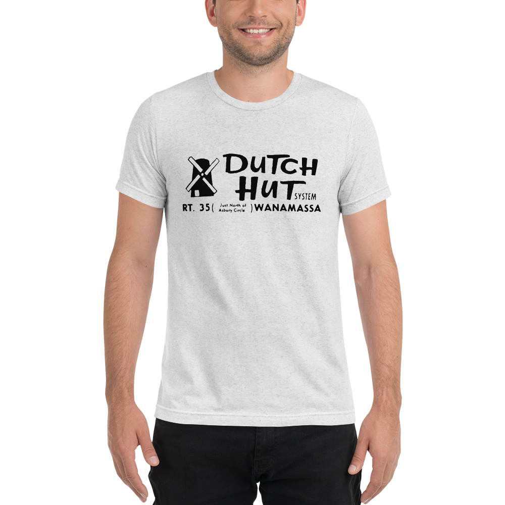 Dutch Hut - WANAMASSA - Short sleeve t-shirt White Fleck Triblend