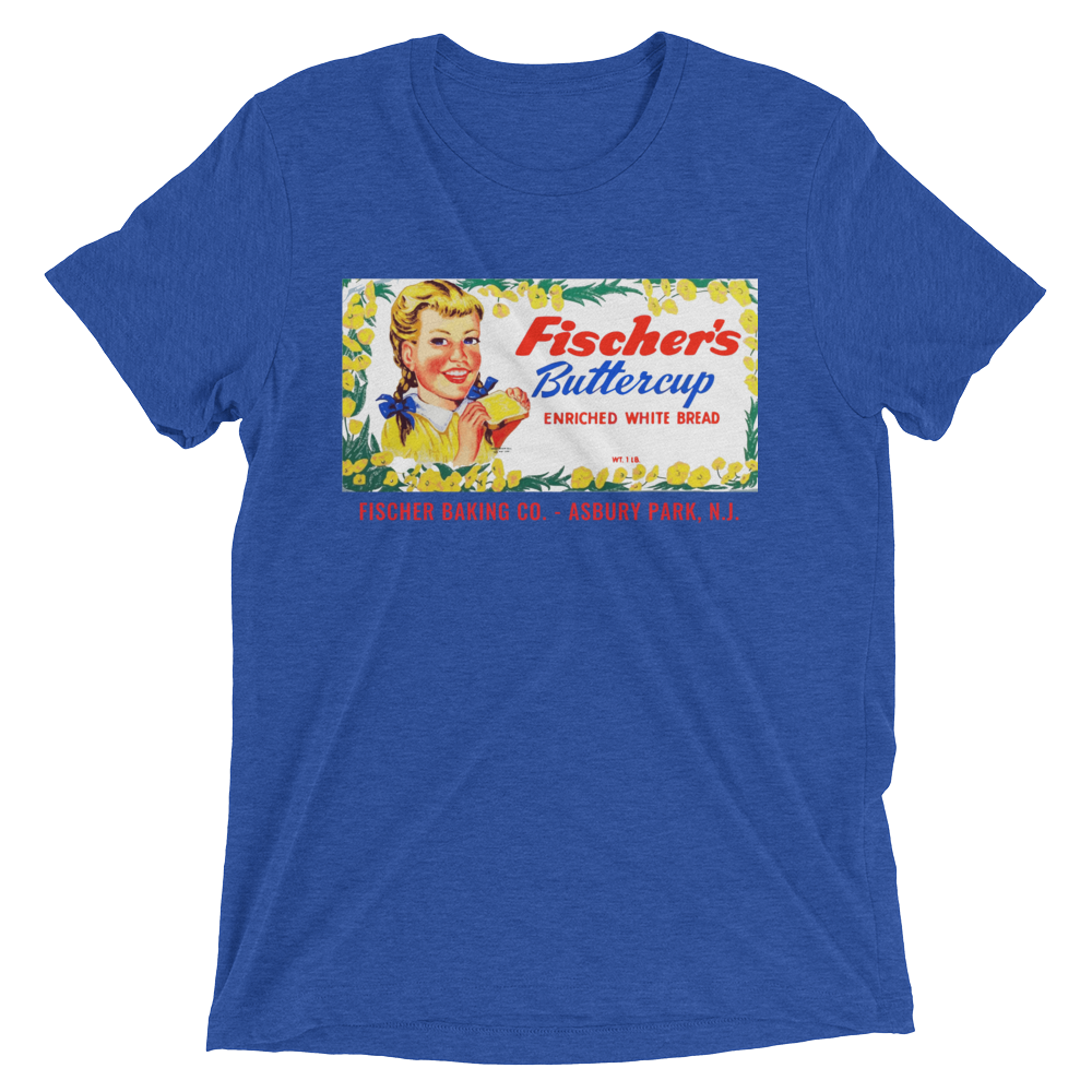 Fischer's Baking Co. - ASBURY PARK - Short sleeve t-shirt True Royal Triblend