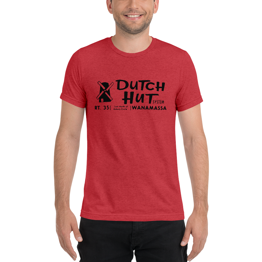 Dutch Hut - WANAMASSA - Short sleeve t-shirt Red Triblend
