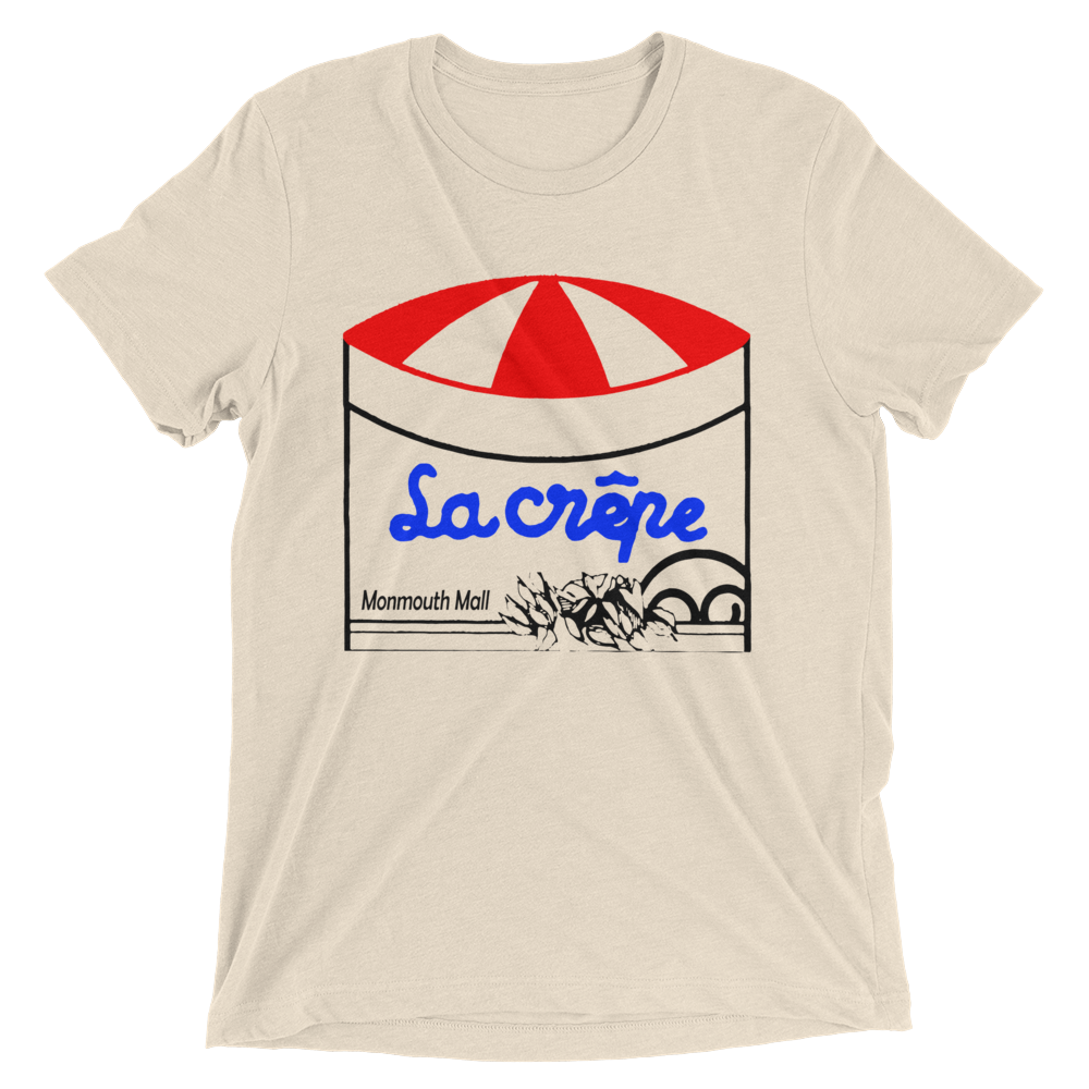 La crepe - MONMOUTH MALL - Short sleeve t-shirt Oatmeal Triblend
