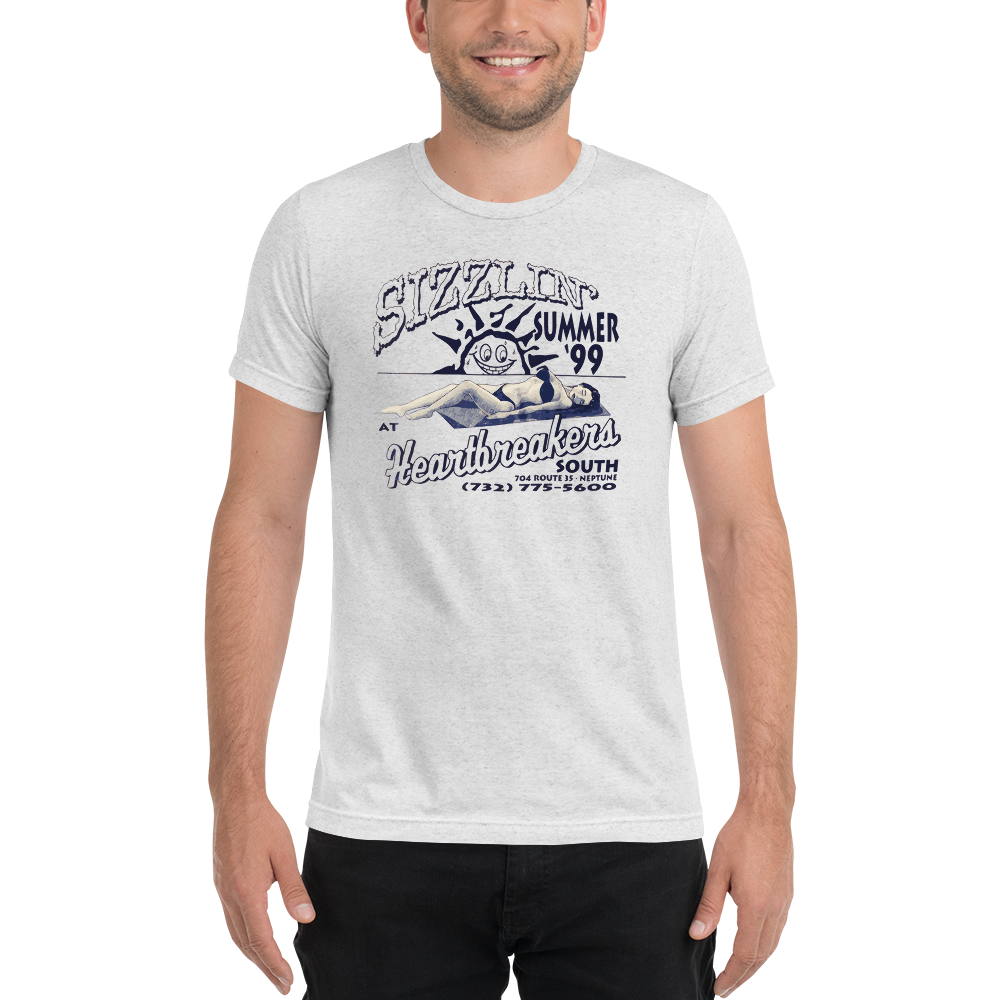 Heartbreakers South - NEPTUNE - Short sleeve t-shirt White Fleck Triblend