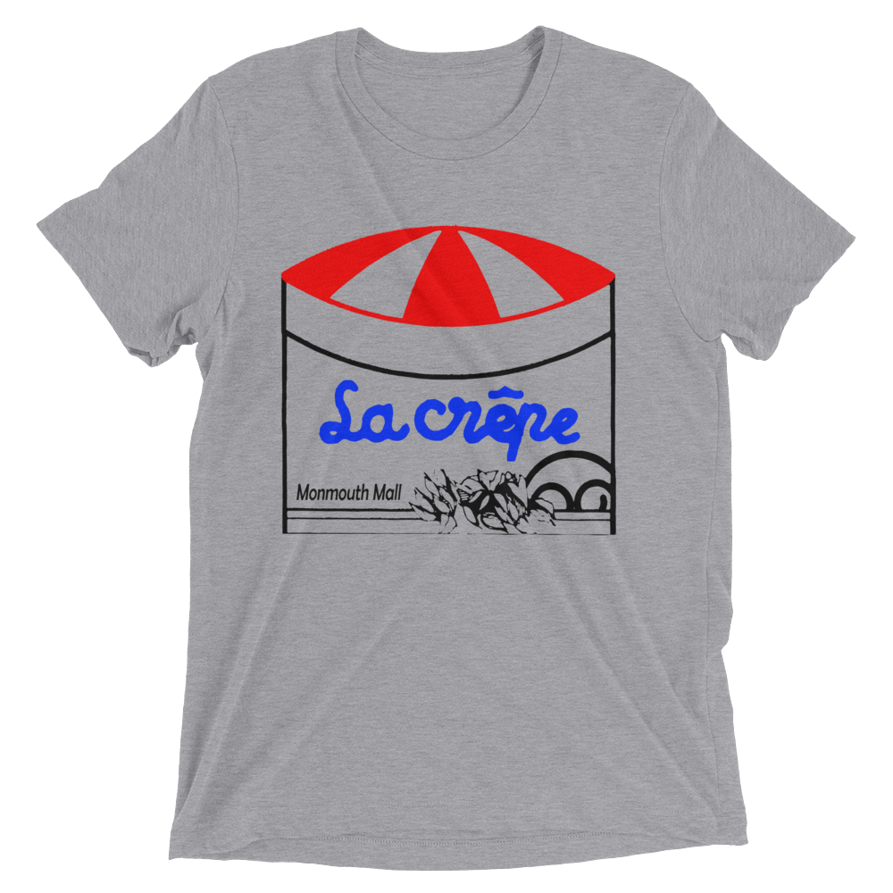 La crepe - MONMOUTH MALL - Short sleeve t-shirt Athletic Grey Triblend