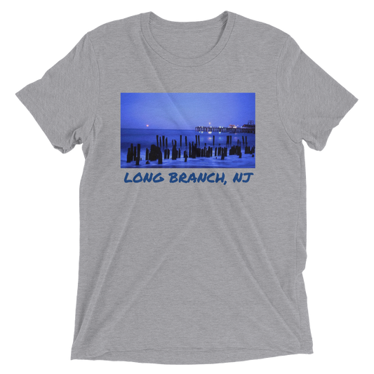 LONG BRANCH PIER - Short sleeve t-shirt Athletic Grey Triblend