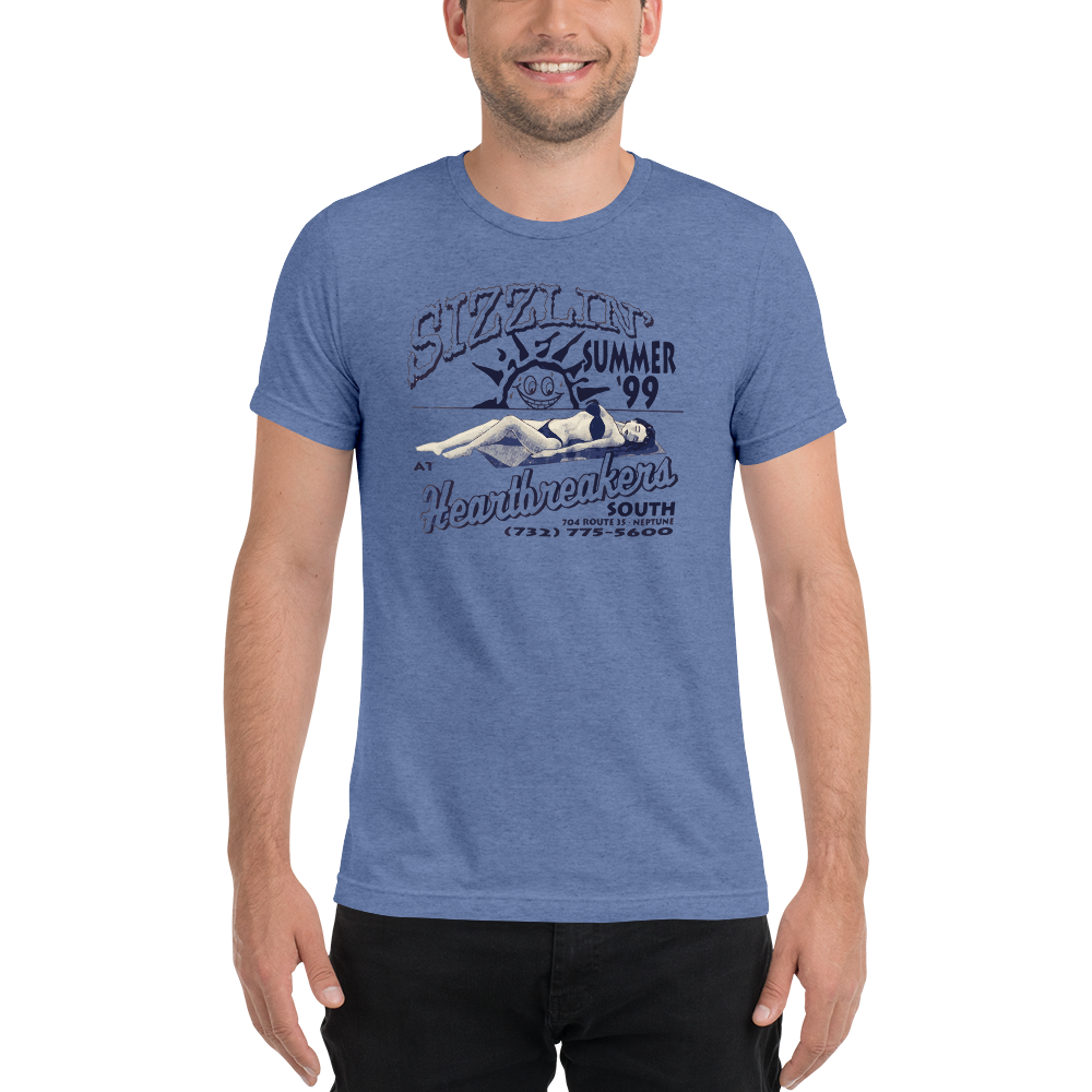 Heartbreakers South - NEPTUNE - Short sleeve t-shirt Blue Triblend