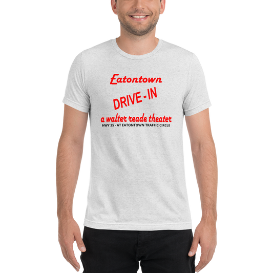 Eatontown Drive-In - EATONTOWN - Short sleeve t-shirt White Fleck Triblend