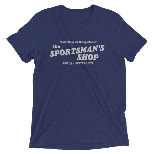The Sportsman's Shop - NEPTUNE CITY - Short sleeve t-shirt Navy Triblend