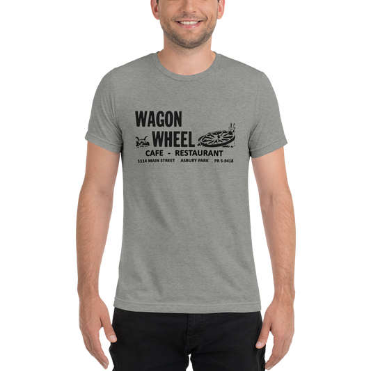 Wagon Wheel - ASBURY PARK - Short sleeve t-shirt Athletic Grey Triblend