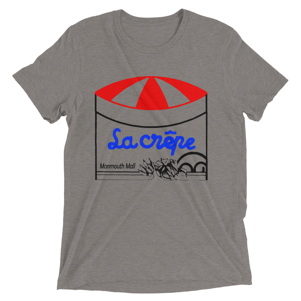 La crepe - MONMOUTH MALL - Short sleeve t-shirt Grey Triblend