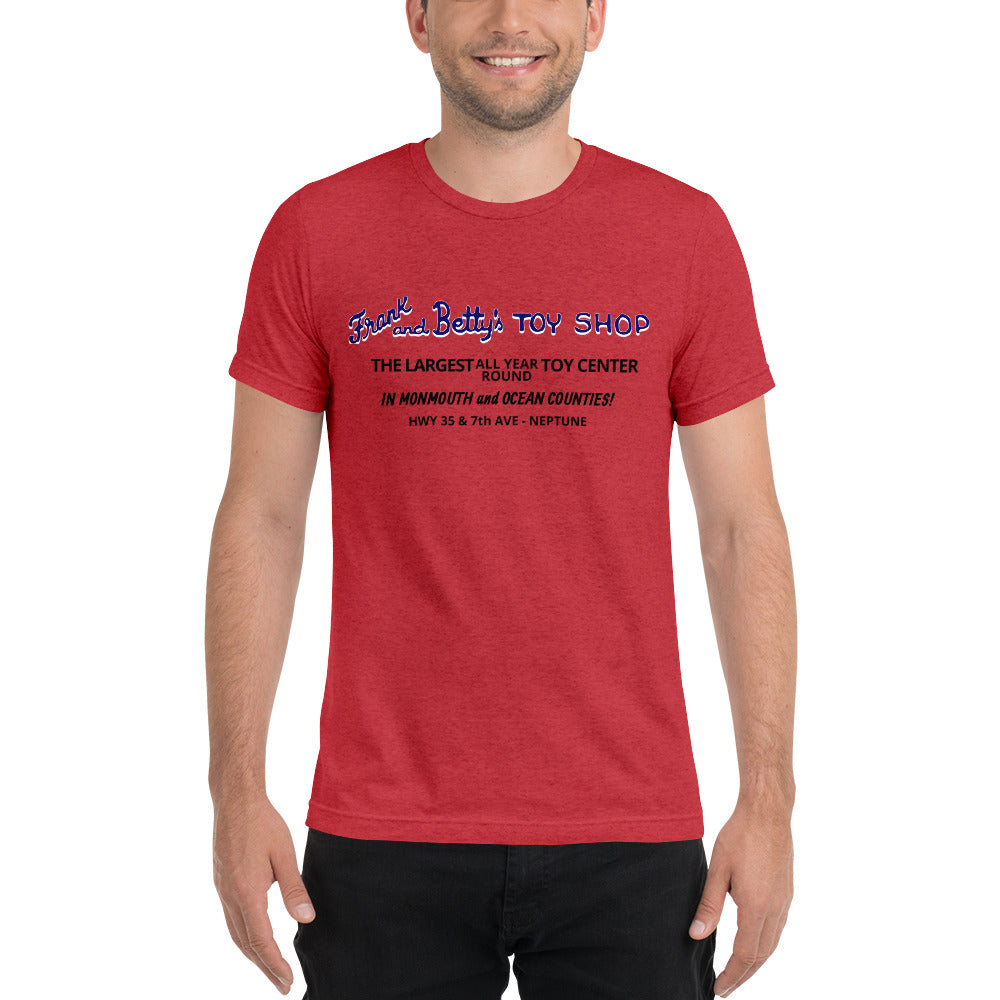 Frank and Betty's Toy Shop - NEPTUNE - Short sleeve t-shirt Red Triblend