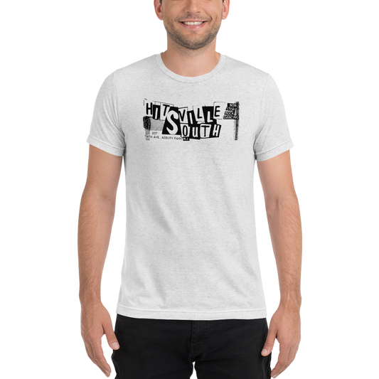 Hitsville South - ASBURY PARK - Short sleeve t-shirt White Fleck Triblend
