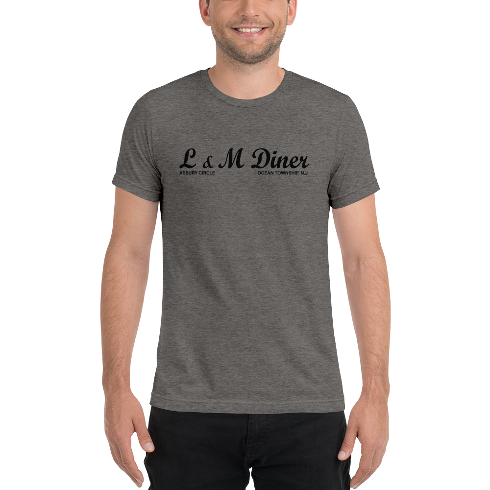 L & M Diner - OCEAN - Short sleeve t-shirt Grey Triblend